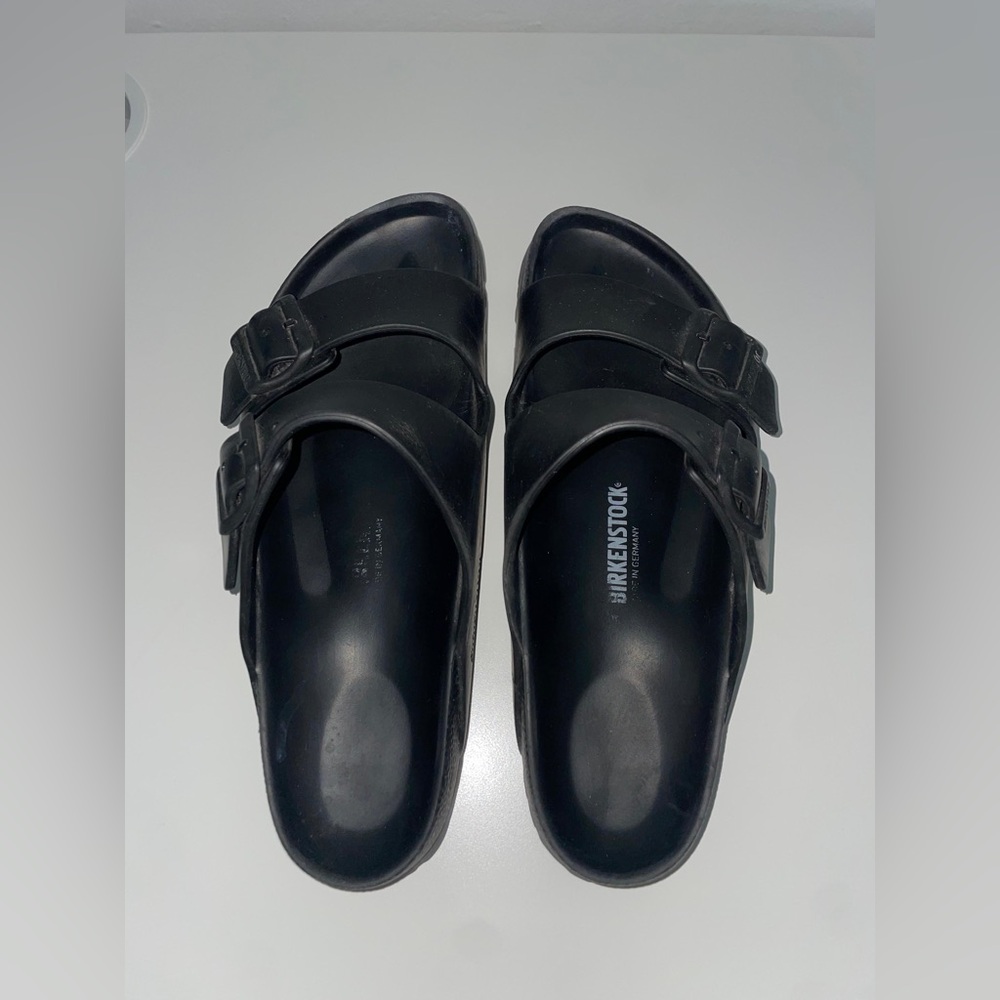 Birkenstock Arizona EVA Sandals Black size M8 W10  Water Friendly